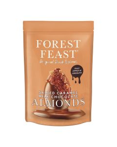 Forest Feast  - Salted Caramel Milk Chocolate Almonds - 8 x 120g