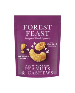 Forest Feast - Scottish Heather Honey Roasted Peanuts & Cashews - 8 x 120g