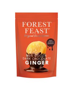 Forest Feast - 60% Cocoa Dark Chocolate Ginger - 6 x 130g