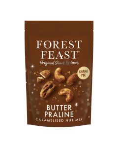 Forest Feast - Butter Praline Nut Mix Sharing Bag - 6 x 270g