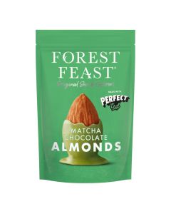 Forest Feast - Matcha Chocolate Almonds - 8 x 120g