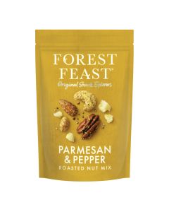 Forest Feast - Parmesan & Pepper Roasted Nut Mix - 8 x 120g