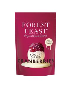 Forest Feast - Yogurt Dipped Cranberries - 6 x 200g