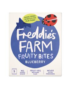 Freddie's Farm - Blueberry Fruity Bites Multipack - 5 x 100g