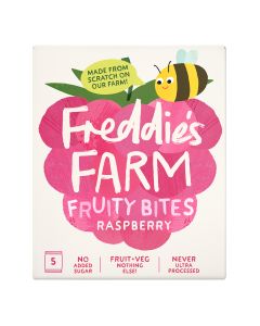 Freddie's Farm - Raspberry Fruity Bites Multipack - 5 x 100g