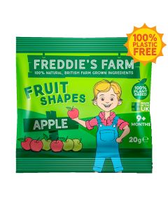 Freddie's Farm - Apple Fruit Shapes (in CDU box) - 16 x 20g