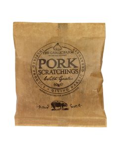 The Garlic Farm - Garlic Pork Scratchings - 15 x 60g