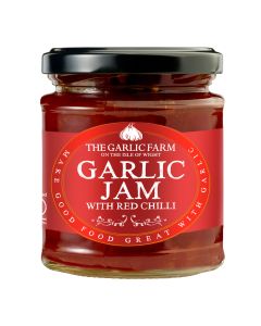 The Garlic Farm - Garlic Jam with Chilli - 6 x 220g