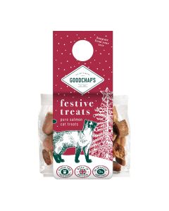 Goodchap's - Salmon Festive Cat Treat - 12 x 60g