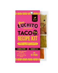 Gran Luchito - Carnitas Taco Recipe Kit - 5 x 290g