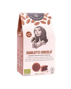 Generous - Charlotte Chocolat Chocolate Cookies with Hazelnuts and Fleur de Sel - 8 x 100g