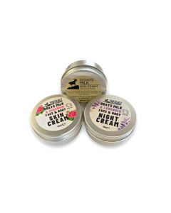 Goats of the Gorge - Goats Milk 6 Piece Skin Creams (2x Geranium, 2x Lavender Night Cream & 2x Unscented) - 6 x 50ml