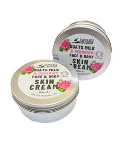 Goats of the Gorge - Goats Milk & Geranium Face & Body Night Skin Cream - 6 x 100ml