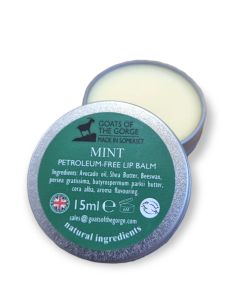 Goats of the Gorge - Mint Natural Lip Balm - 10 x 15ml