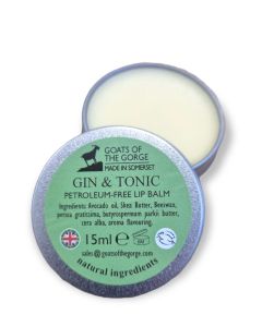 Goats of the Gorge - Gin & Tonic Natural Lip Balm - 10 x 15ml