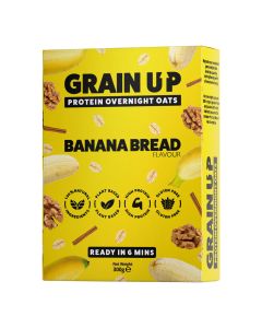 Grain Up - Banana Bread Overnight Oats - 5 x 300g