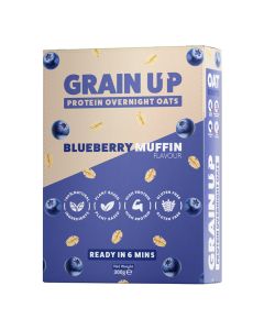 Grain Up - Blueberry Muffin Overnight Oats - 5 x 300g