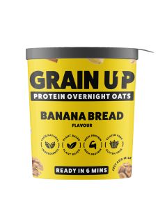 Grain Up - Pots to Go Banana Bread Overnight Oats - 8 x 60g