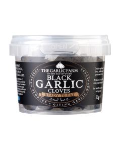 The Garlic Farm - Ready to Eat Black Garlic Cloves - 6 x 50g