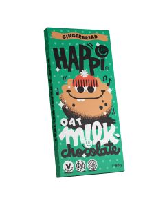 HAPPi - Oat M!lk Gingerbread Christmas Bar - 12 x 80g