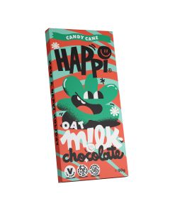 HAPPi - Oat M!lk Candy Cane Christmas Bar - 12 x 80g