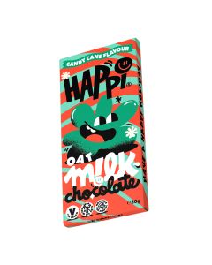HAPPi - Oat M!lk Candy Cane Christmas Bar - 12 x 80g