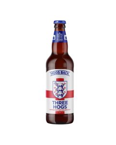Hogs Back - Three Hogs Golden Ale Football Beer 4% ABV - 8 x 500ml