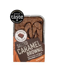 The Homemade Brownie Company Ltd - Salted Caramel Brownie Traybake - 3 x 340g