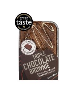 The Homemade Brownie Company Ltd - Triple Chocolate Brownie Traybake - 3 x 340g