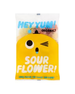 HEY YUM - Organic Sour Flower Sour Fruit Gummies - 10 x 100g