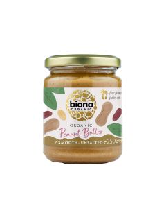Biona - Organic Peanut Butter Smooth - 6 x 250g