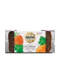 Biona - Organic Rye & Pumpkinseed Bread - 7 x 500g
