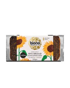 Biona - Organic Rye Sunflower Seed Bread - 7 x 500g