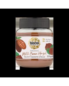 Biona - Organic Milk Cocoa Hazel Spread - 6 x 350g
