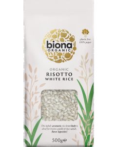 Biona - Organic Risotto White Rice - 6 x 500g