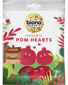 Biona - Organic Pomegranate Hearts - 10 x 75g