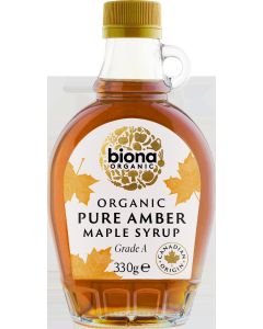 Biona - Organic Amber Maple Syrup - 12 x 330g