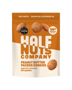 Half Nuts Co - Half Peanut Butter Cookies - 6 x 100g
