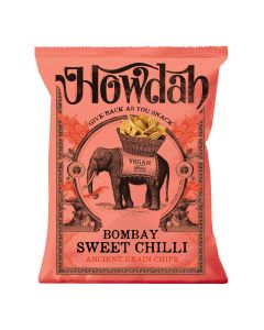 Howdah - Bombay Sweet Chilli Chips - 6 x 117g