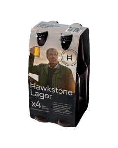 Hawkstone - Premium Lager 4 Pack 4.8% ABV - 6 x 4 x 300ml