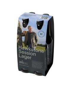 Hawkstone - Session Lager 4 Pack 4% ABV - 6 x 4 x 330ml