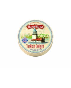 Hazer Baba - Rose, Lemon, Pistachio, Almond & Hazelnut Turkish Delight (Drum) - 12 x 250g