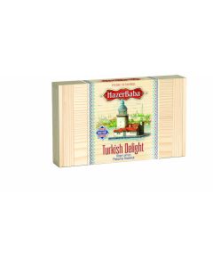 Hazer Baba - Rose, Lemon, Pistachio & Hazelnut Turkish Delight (Rectangular) - 12 x 454g