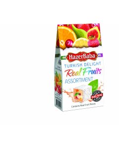 Hazer Baba - Real Fruits Assortment Turkish Delight - 6 x 100g