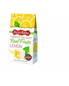 Hazer Baba - Real Fruits Lemon Turkish Delight - 6 x 100g