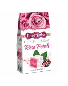 Hazer Baba - Rose Petals Turkish Delight - 6 x 100g