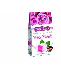 Hazer Baba - Rose Petals Turkish Delight - 6 x 100g