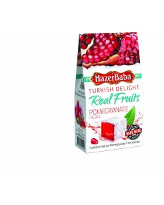 Hazer Baba - Real Fruits Pomegranate Turkish Delight - 6 x 100g