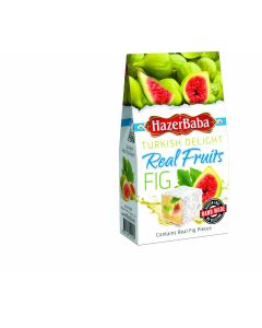 Hazer Baba - Real Fruits Fig Turkish Delight - 6 x 100g