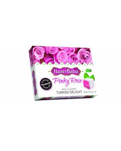Hazer Baba - Pinky Rose Turkish Delight (Rectangle Box) - 12 x 125g